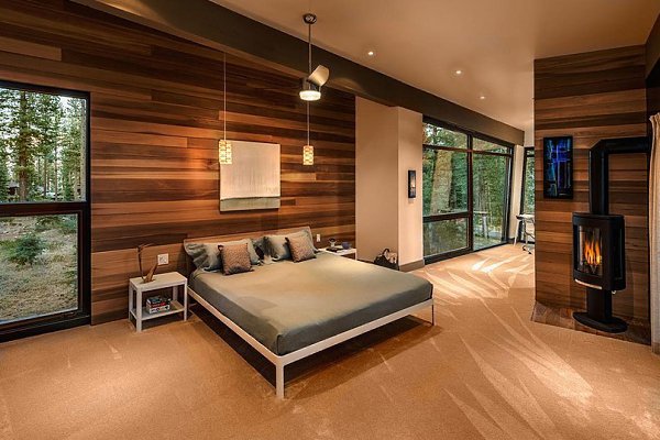 дерево в современной архитектуре