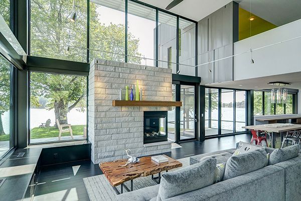 стены из стекла