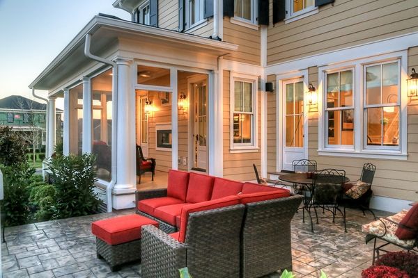 окно, водосток, терраса